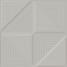 PAVIGRES PAVIM. PRISMA CINZA C20/373 19,7X19,7 1ª