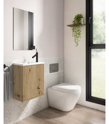 VISOBATH LOFT FURNITURE OF 40 WHITE ADA LAV FURNITURE REF: 088114