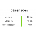 GRELHA CIMENTO 20X16 X REF: 18405