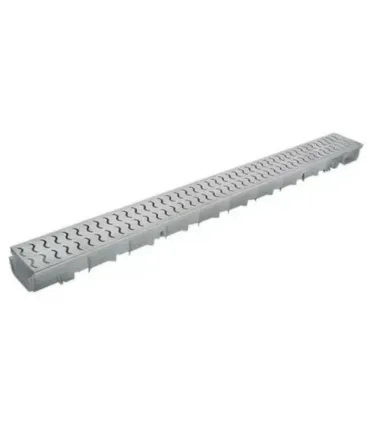 CANAL PEGASUS PLUS ONE S C/GRELHA CINZA 100X35X1000