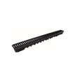CANAL PP PRETO 100X11X5,5 C/ GRELHA GALV REF.MS35CNG