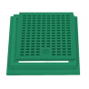 REJILLA DE PP CON BORDE VERDE 30X30