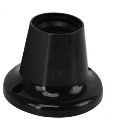 SUPORTE LAMPADA E27 C/BASE PC DIREITO