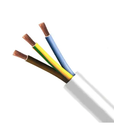 CABO ELECTRICO FVV 3G 1.5MM HO5VV F BRANCO MT