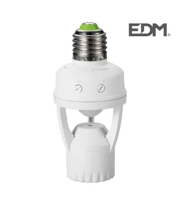 PORTA LAMPADAS COM SENSOR PRESENÇA