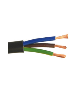 ELEKTRISCHES KABEL FVV 3G1,5MM HO5VV F SCHWARZ MTS | Beatriz Salero