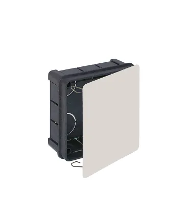 CAIXA QUAD. 100X100X45 GARRA METALICA RETRACTILADA