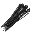 COLLIER DE SERRAGE EN NYLON NOIR 9 X 450 MM (25 PIÈCES)