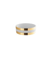 SANINDUSA LAVABO POUSAR RING 45 BLANC/DORÉ RÉF. 109390B24