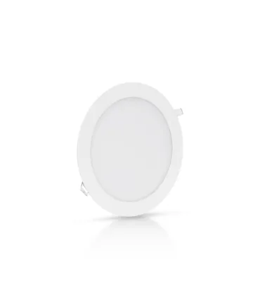 PAINEL LUZ REDONDO BRANCO 225MM 18W FRIA