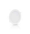 PANEL DE LUZ REDONDO BLANCO DE 225 MM, 18 W, LUZ FRÍA