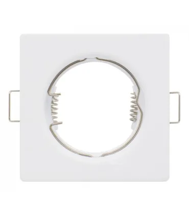 ARO LED FIXO QUADRADO BRANCO 5W FRIA