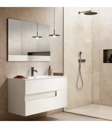 MOVEL VISOBATH 100 CM 2 C DES IZDO VISION MOVEL LAV ESP APL NIEVE BR REF: 083090
