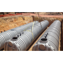 DEPOSITO PREMIER TECH HORIZONTAL ENTERRAR REFORÇ. MILL. 3000 LT CINZA CLARO REF.5600379817121