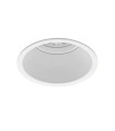 Lampe LED fixe IP65 ronde blanche 5 W, lumière froide