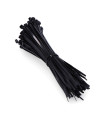 SCHWARZE NYLON-KABELBINDER 2,5 × 160 mm