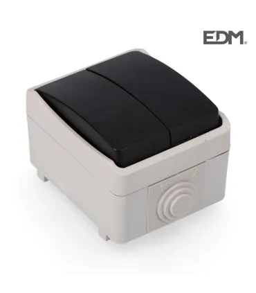 COMUTADOR DUPLO ESTANQUE ECONOMICO IP44