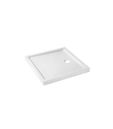SANINDUSA BASE DUCHE PIANO TEXTURADO BRANCO 90X90X7,5