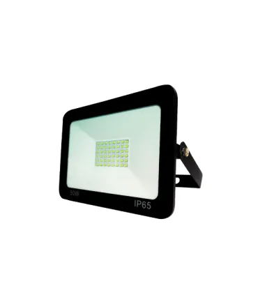 PROJECTOR LED PLANO NEGRO 50W FRIA