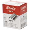 AGRAFOS OMEGA P/REDE MACFER AROC-18 CROMADO 18MM (600PÇS) CX