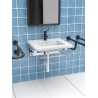 VALADARES LAVABO POUR PERSONNES À MOBILITÉ RÉDUITE GAIA BLANC RÉF. 78781002