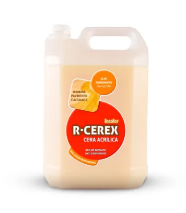 CERA ACRILICA MADEIRA AMARELA R-CEREX 5 LT