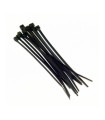SCHWARZE NYLON-SCHLAUCHKLEMME 4,5 × 250 mm