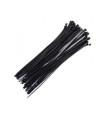 SCHWARZE NYLON-KABELBINDER 7,5 × 250 mm