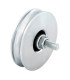 RODA GALV. U C/PARAFUSO 1 ROLA U1P 100X20MM