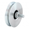 RODA GALV. Y C/PARAFUSO 1 ROLA Y1P 80X20MM