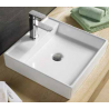 MOOVLUX LAVABO À POSER DETROIT 440 x 440 x 100