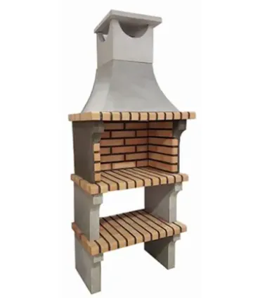 ART CHURRASQUEIRA NOVA GRANDE SIMPLES TIJOLO MATIZADO