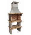 ART BARBECUE NEW LARGE SIMPLE TINTED BRICK