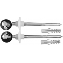 DURAVIT FIXAÇAO PARA SANITA E BIDE SUSPENSO BRANCO REF.DV.0065000000