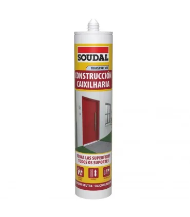 SILICONE CONSTRUÇAO TRANSPARENTE 290 ML