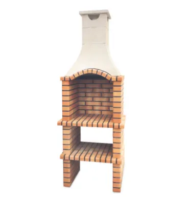 CHURRASQUEIRA INOVALCOA REF.101 TODA TIJOLO VERGA REDONDA