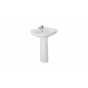 SANINDUSA LAVATORIO 60 AVEIRO BRANCO C/FIXAÇÃO REF.103310004