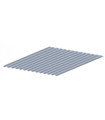WEISSES PROFILBLECH FA-P857 FASSADE RAL 9010 (1,12 M BREITE) M² REF: 6900210