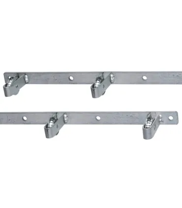 ESTENDAL ROUPA P/PAREDE LATERAL INOX 3 ROLDANAS