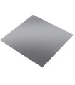 CHAPA LISA 25X50 ALUMINIO NATURAL (S)