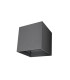 APLIQUE LED LUXE CUBO GRIS IP54 6W.F