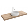 JACOB DELAFON MUEBLE BAJO CON AGUJERO PARA LAVABO 120X52X6 CM
