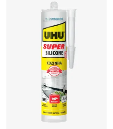 UHU SUPER SILICONE COZINHA TRANSPARENTE