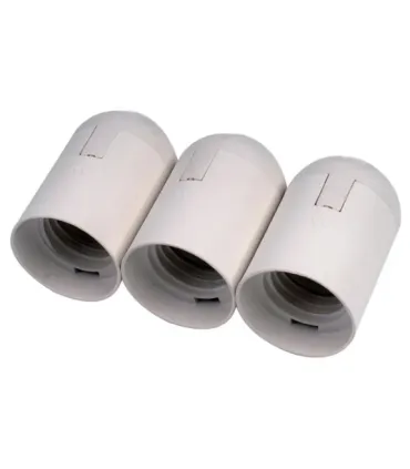 CASQUILHO ONLEX 4A E-27 LISO BRANCO