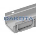 CANAL PEGASUS PLUS CLIP 100X13X7,5+ GRELHA GALV 130 (CONJ KIT)