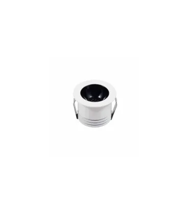 DOWNLIGHT LED REDONDO BRANCO 3W QUENTE