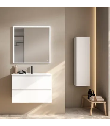 VISOBATH MOVEL GRANADA 80 BRANCO ADA + TIRADOR DOURADO REF.073544