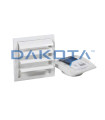 GRILLE WITH SHOCK ABSORBER MOUNT 190X190