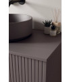 VISOBATH TAPA PARA MUEBLE 100 COMPATECH COLOR CENIZA REF. 071057