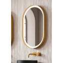 VISOBATH ESPELHO LOIRA LED+TOUCH+ANTIVAHO BLACK